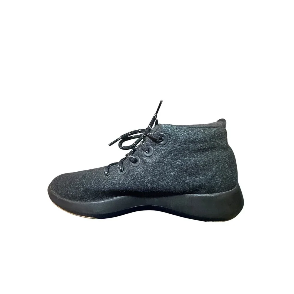 Allbirds Boot Mens 11 Black Wool Lined Mizzle Mid Lace Up Sneakers Made In Korea